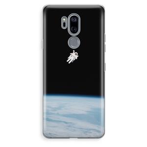CaseCompany Alone in Space: LG G7 Thinq Transparant Hoesje