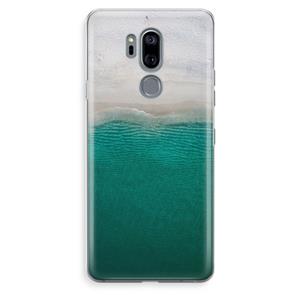 CaseCompany Stranded: LG G7 Thinq Transparant Hoesje