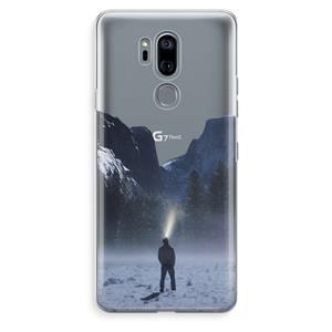 CaseCompany Wanderlust: LG G7 Thinq Transparant Hoesje