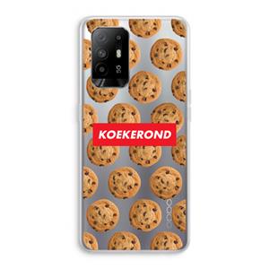 CaseCompany Koekerond: Oppo A94 5G Transparant Hoesje