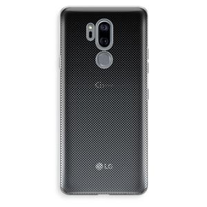 CaseCompany Musketon Halftone: LG G7 Thinq Transparant Hoesje