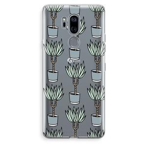CaseCompany Boompje: LG G7 Thinq Transparant Hoesje