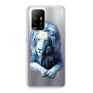 CaseCompany Child Of Light: Oppo A94 5G Transparant Hoesje
