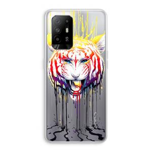 CaseCompany Fading: Oppo A94 5G Transparant Hoesje