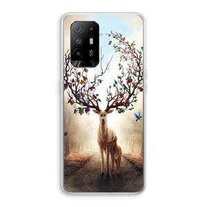 CaseCompany Seasons Change: Oppo A94 5G Transparant Hoesje