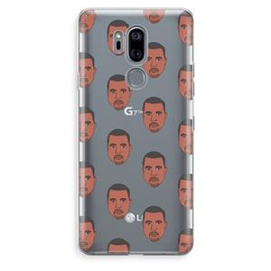 CaseCompany Kanye Call Me℃: LG G7 Thinq Transparant Hoesje