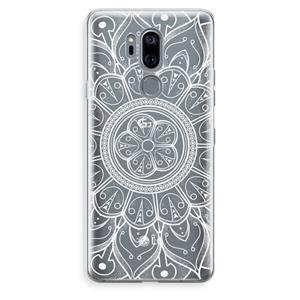 CaseCompany Roses Are Red: LG G7 Thinq Transparant Hoesje