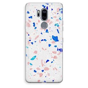 CaseCompany Terrazzo N°6: LG G7 Thinq Transparant Hoesje