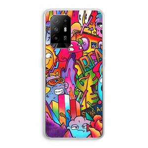 CaseCompany Dreams: Oppo A94 5G Transparant Hoesje