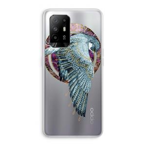 CaseCompany Golden Falcon: Oppo A94 5G Transparant Hoesje