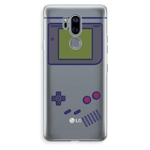 CaseCompany Game On: LG G7 Thinq Transparant Hoesje