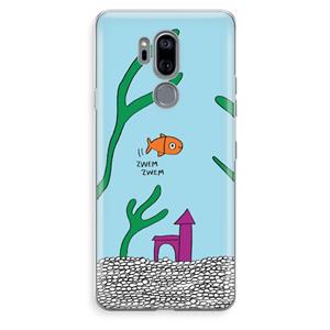 CaseCompany Aquarium: LG G7 Thinq Transparant Hoesje