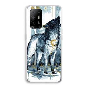 CaseCompany Bleeding Soul: Oppo A94 5G Transparant Hoesje