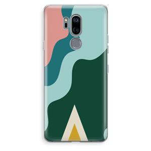 CaseCompany Noor B: LG G7 Thinq Transparant Hoesje