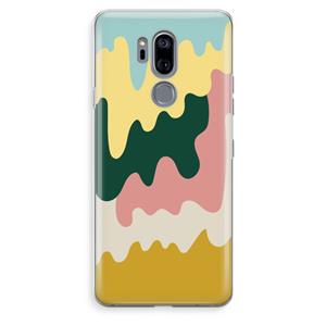 CaseCompany Baar B: LG G7 Thinq Transparant Hoesje