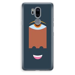 CaseCompany Mono M: LG G7 Thinq Transparant Hoesje