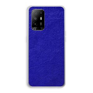 CaseCompany Majorelle Blue: Oppo A94 5G Transparant Hoesje