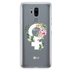 CaseCompany Venus: LG G7 Thinq Transparant Hoesje