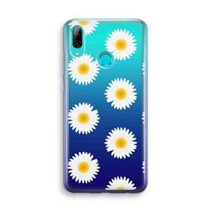 CaseCompany Margrietjes: Huawei P Smart (2019) Transparant Hoesje