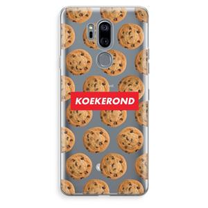 CaseCompany Koekerond: LG G7 Thinq Transparant Hoesje