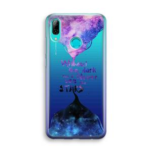 CaseCompany Stars quote: Huawei P Smart (2019) Transparant Hoesje