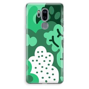 CaseCompany Bushes: LG G7 Thinq Transparant Hoesje