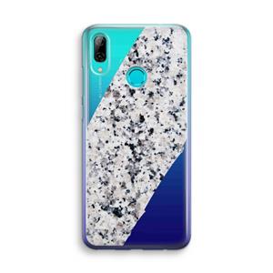 CaseCompany Gespikkelde marmer: Huawei P Smart (2019) Transparant Hoesje