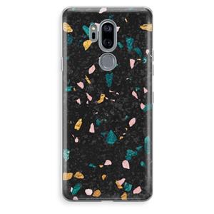CaseCompany Terrazzo N°10: LG G7 Thinq Transparant Hoesje