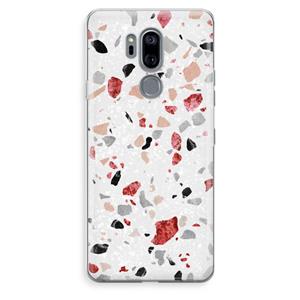 CaseCompany Terrazzo N°12: LG G7 Thinq Transparant Hoesje
