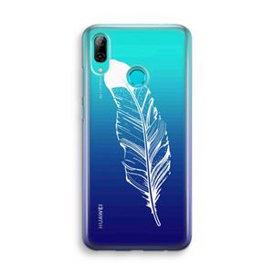 CaseCompany Pluim: Huawei P Smart (2019) Transparant Hoesje