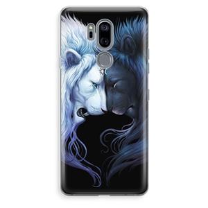 CaseCompany Brotherhood: LG G7 Thinq Transparant Hoesje