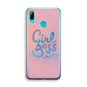 CaseCompany Girl boss: Huawei P Smart (2019) Transparant Hoesje