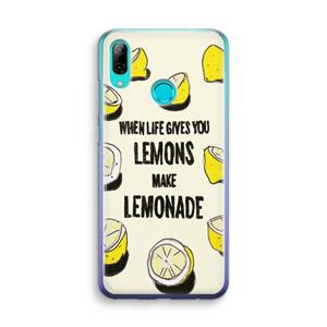 CaseCompany Lemonade: Huawei P Smart (2019) Transparant Hoesje