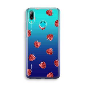 CaseCompany Framboosjes: Huawei P Smart (2019) Transparant Hoesje
