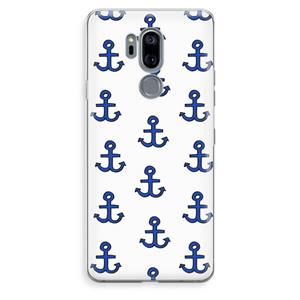 CaseCompany Ankers: LG G7 Thinq Transparant Hoesje