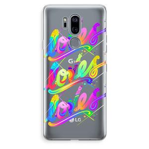 CaseCompany Loves: LG G7 Thinq Transparant Hoesje