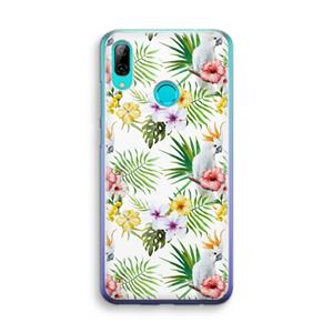 CaseCompany Gele kuif: Huawei P Smart (2019) Transparant Hoesje