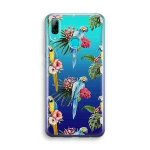 CaseCompany Kleurrijke papegaaien: Huawei P Smart (2019) Transparant Hoesje