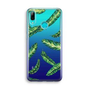 CaseCompany Lange bladeren: Huawei P Smart (2019) Transparant Hoesje