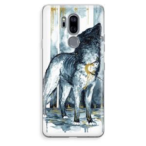 CaseCompany Bleeding Soul: LG G7 Thinq Transparant Hoesje