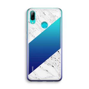 CaseCompany Biggest stripe: Huawei P Smart (2019) Transparant Hoesje