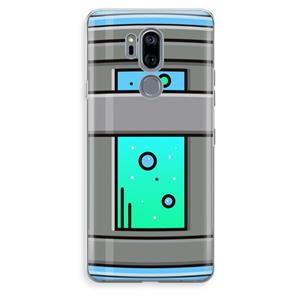 CaseCompany Chug Bottle: LG G7 Thinq Transparant Hoesje