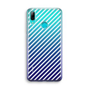 CaseCompany Strepen zwart-wit: Huawei P Smart (2019) Transparant Hoesje
