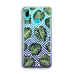 CaseCompany Geometrische jungle: Huawei P Smart (2019) Transparant Hoesje