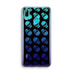CaseCompany Musketon Skulls: Huawei P Smart (2019) Transparant Hoesje