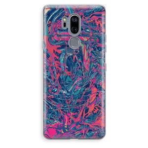 CaseCompany Sleeping Dreams: LG G7 Thinq Transparant Hoesje