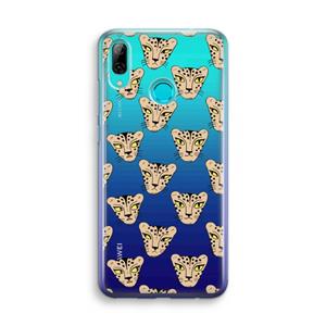 CaseCompany Tijger: Huawei P Smart (2019) Transparant Hoesje