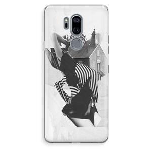 CaseCompany House: LG G7 Thinq Transparant Hoesje