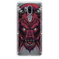 CaseCompany Hell Hound and Serpents: LG G7 Thinq Transparant Hoesje
