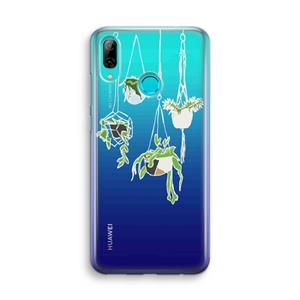 CaseCompany Hang In There: Huawei P Smart (2019) Transparant Hoesje